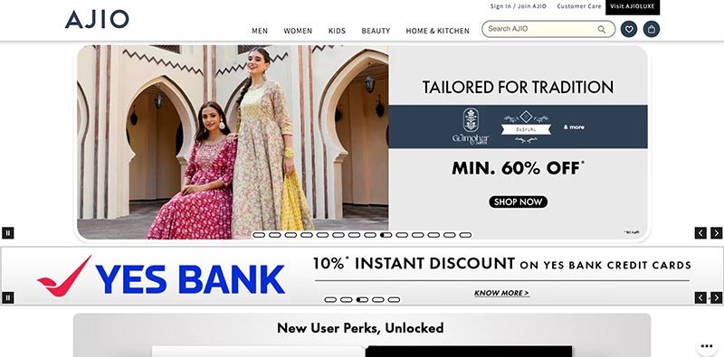 Ajio India: Fashion Shopping, Shipping, Returns & Cashback