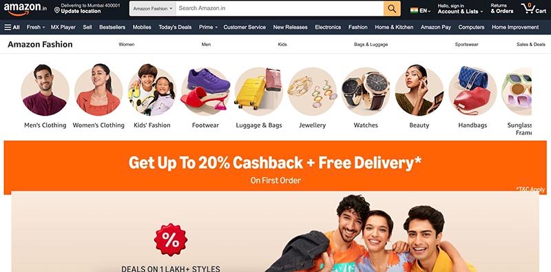 Amazon India Fashion Amazon India Fashion