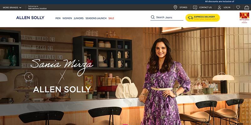 Allen Solly India – Contemporary Workwear & Lifestyle Fashion